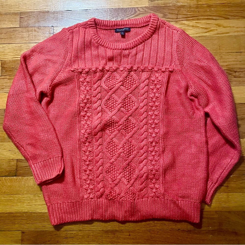NWOT Banana Republic Cable Knit Sweater